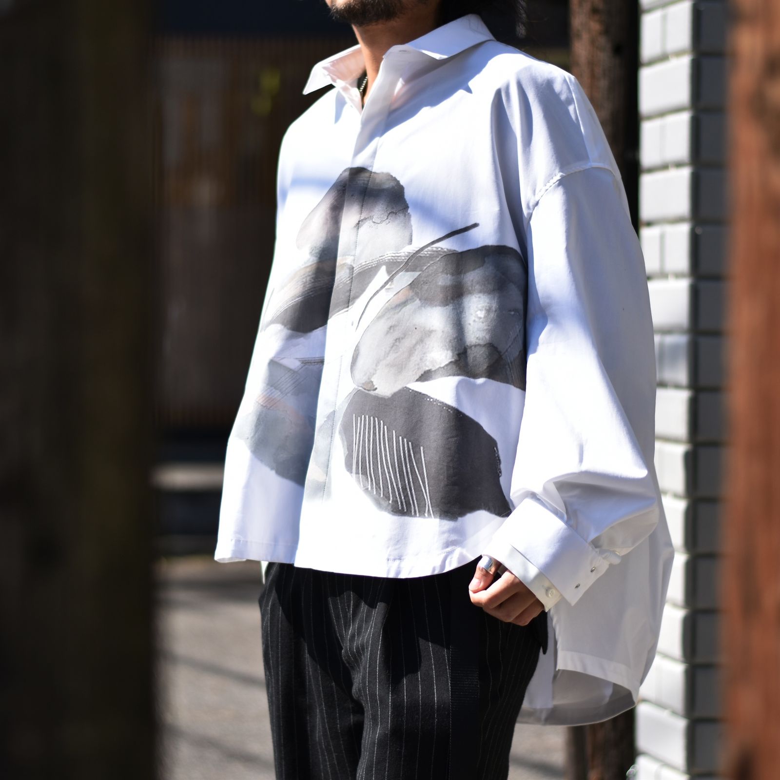 ルーズシャツ / LB22SS-SH02-PR (WHITE)