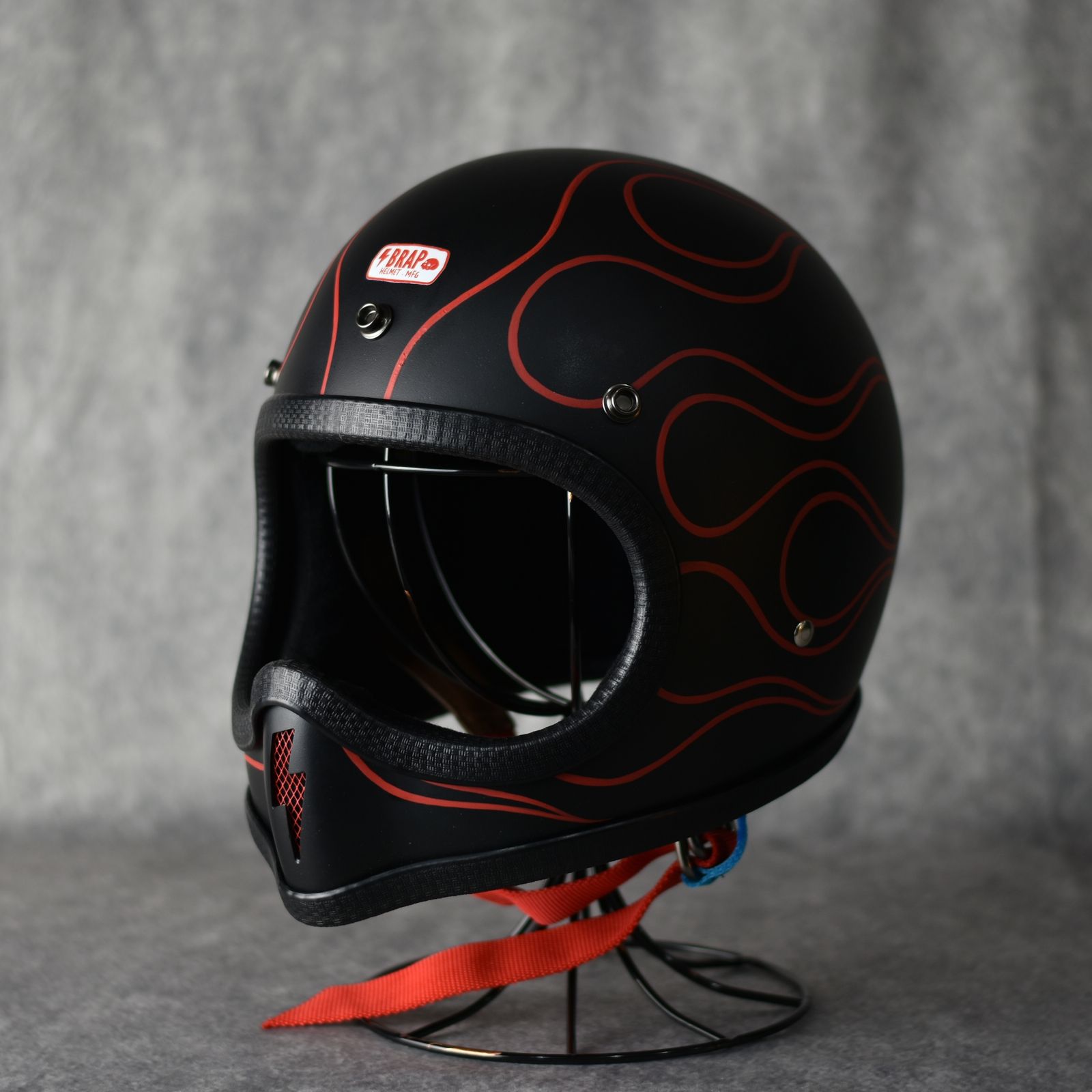 NoBudz - 即日発送 | BRAP HELMET CUSTOM 131 | ヴィンテージタイプ フルフェイス ヘルメット | chord  online store