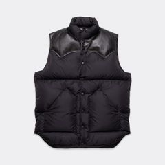 Down Vest by Rocky Mountain （BLK）｜ロッキーマウンテン ダウンベスト｜RMFMD01