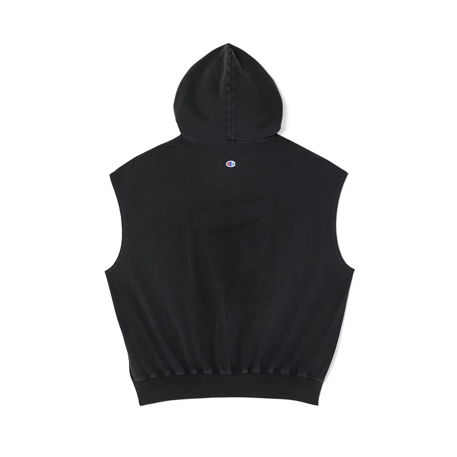 N.HOOLYWOOD × Champion｜REVERSIBLE HOODIE （CHARCOAL / チャコール）｜リバーシブル ノースリーブ パーカー｜C8-D109