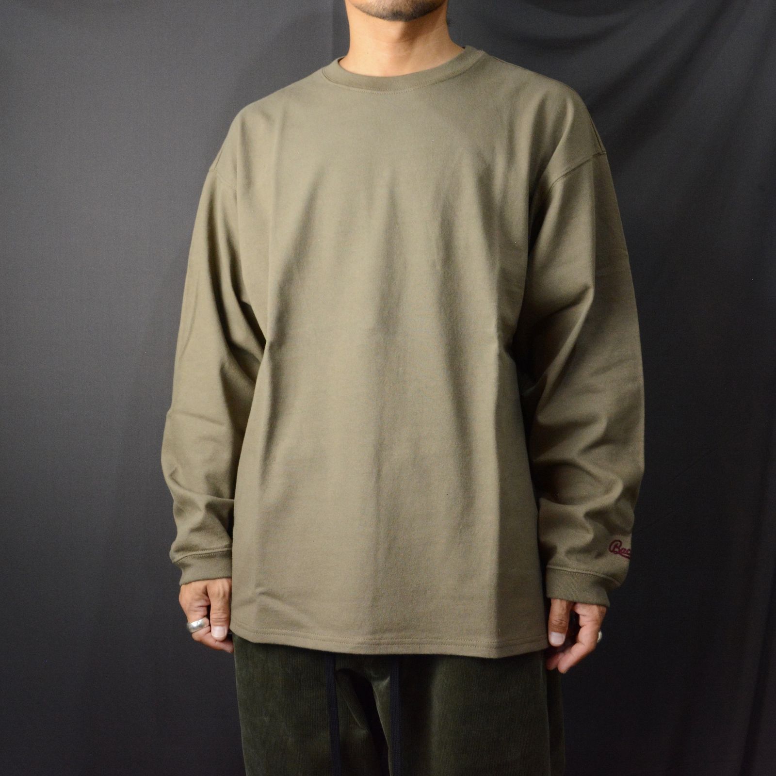 ISAMU KATAYAMA BACKLASH - ロングスリーブ カットソー （KHAKI） | chord online store