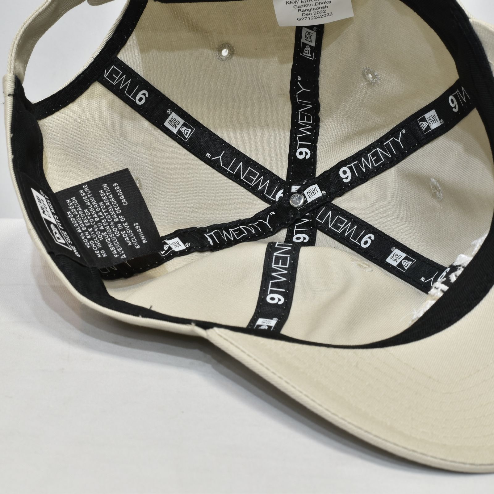 NEWERA 9TWENTY MINI LOGO CAP (STONE) / ニューエラ ローキャップ