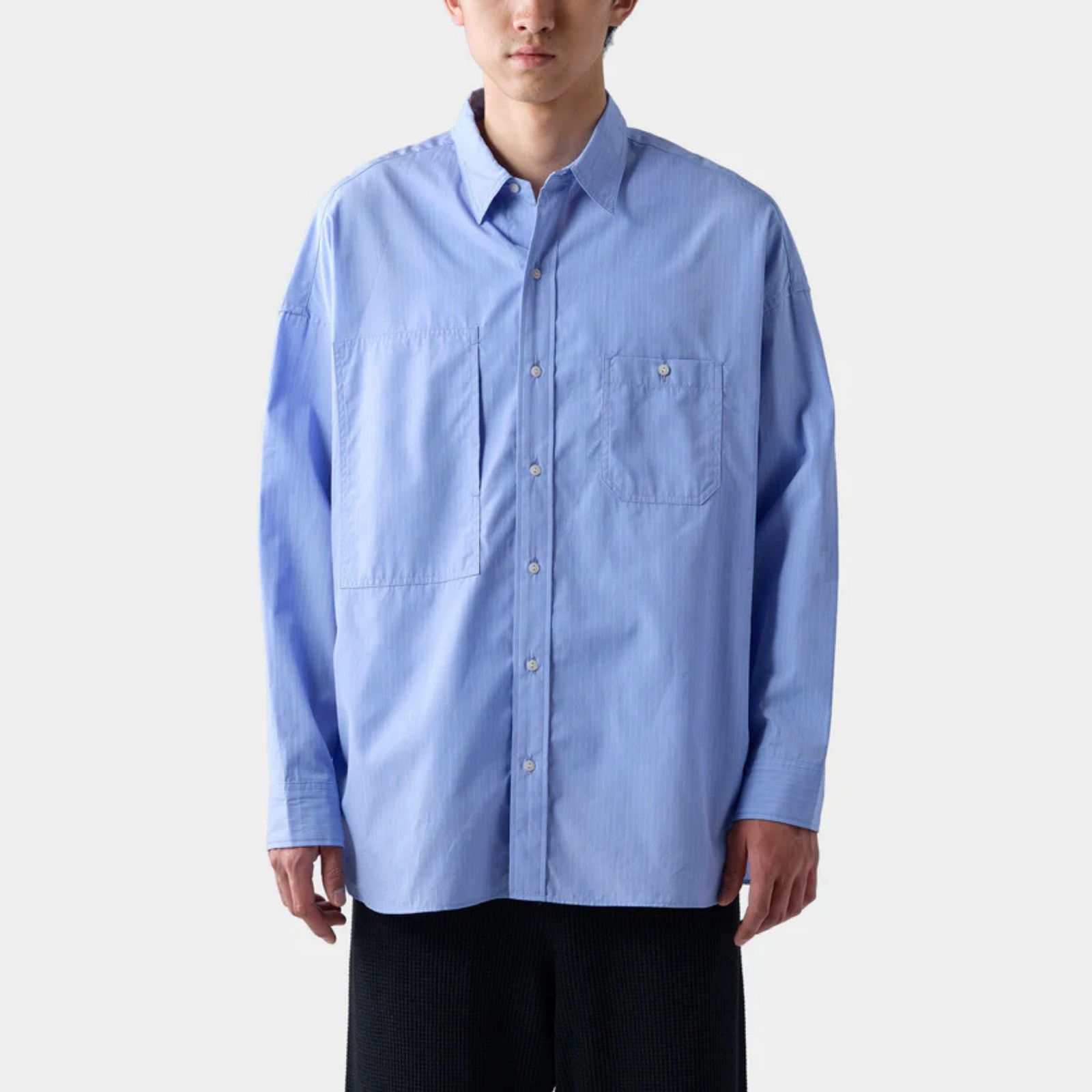 HF work shirt （BLUE）｜ワークシャツ （ブルー）｜HF-08
