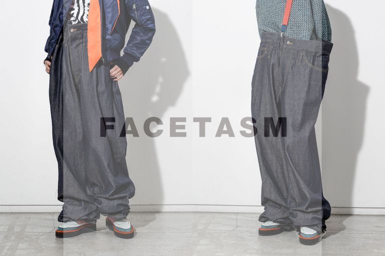 FACETASM｜ファセッタズム 【スーパービッグシルエットの5ポケットデニム】