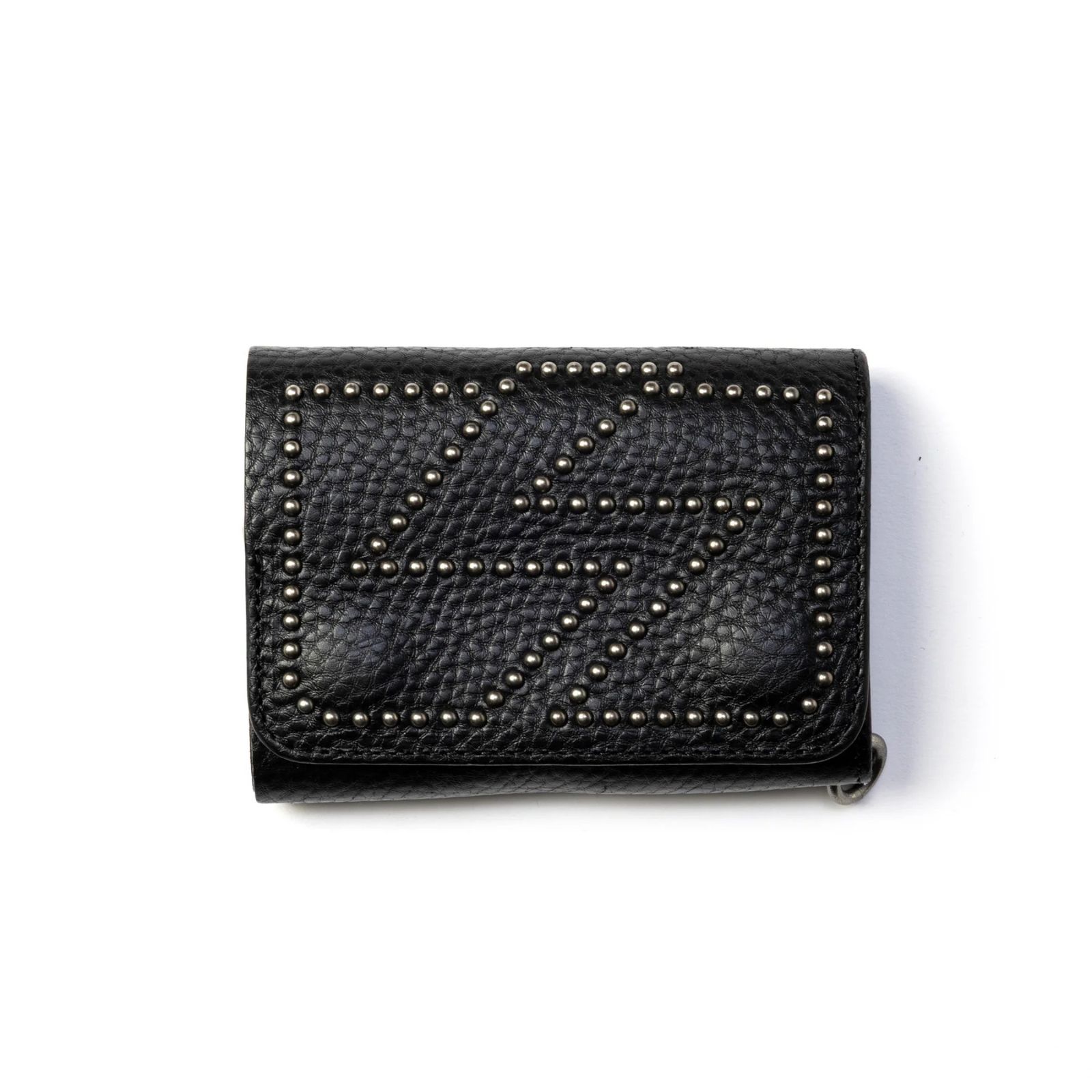 LIGHTNING LEATHER FLAP HALF WALLET ＜EXCLUSIVE＞ (BLACK)｜フラップハーフウォレット 三つ折り財布｜CL-26SS007LE EX