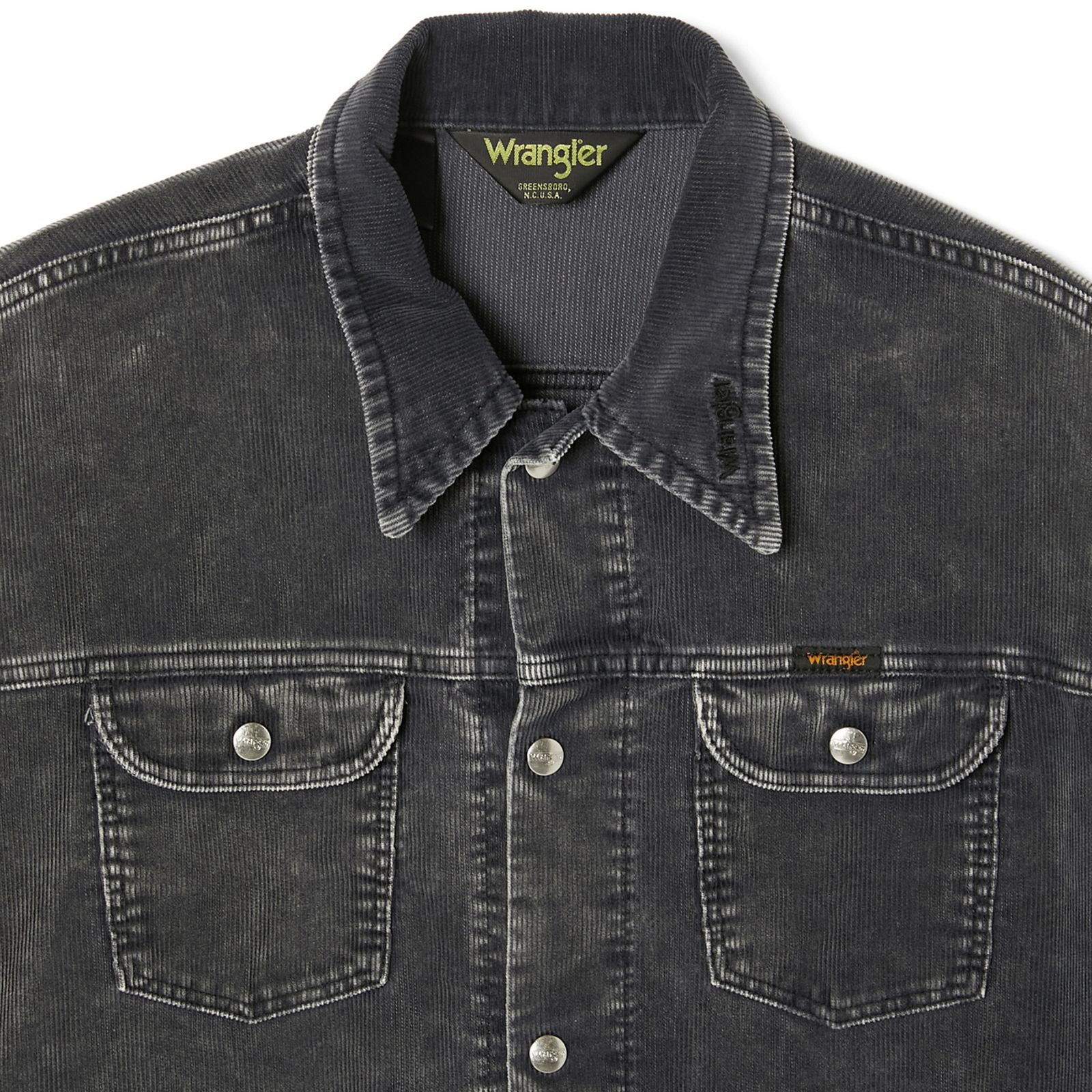 × Wrangler SHIRT （BLACK）｜× ラングラー コーデュロイシャツ｜6252-WR01