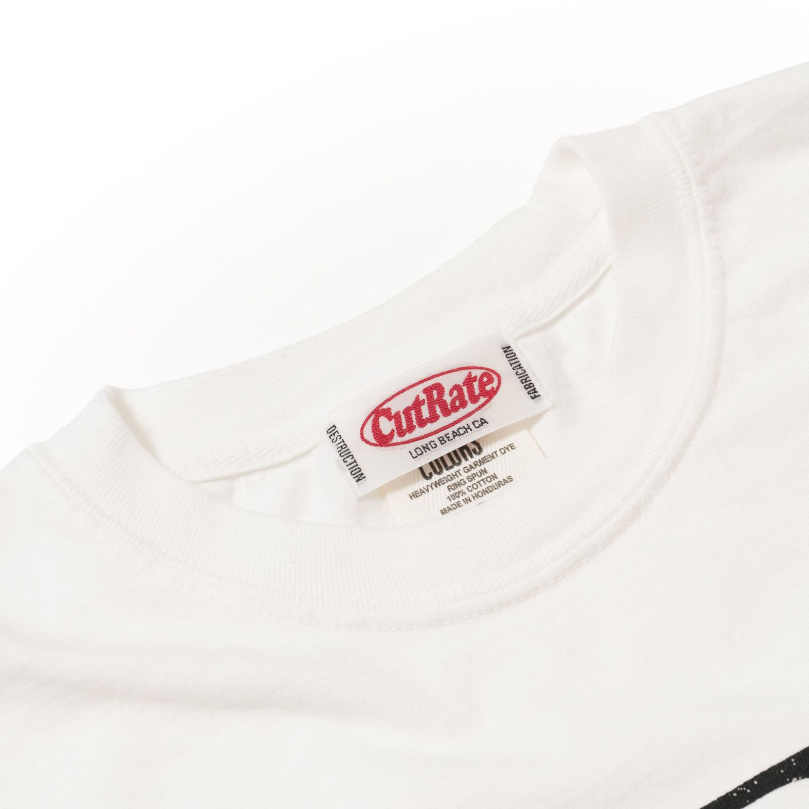 DALMATION TEE (WHITE)｜ダルメシアン プリントTシャツ｜CR-26SS012