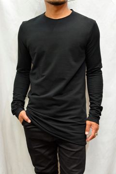 CAT & SAWN CUT SPIRAL ARM LONG SLEEVE