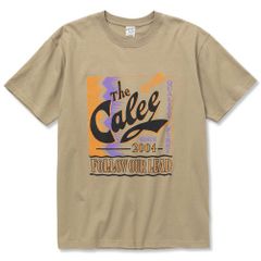 CALEE SIGN BOARD T‐SHIRT ＜NATURALLY PAINT DESIGN＞ (BEIGE) / プリントTシャツ