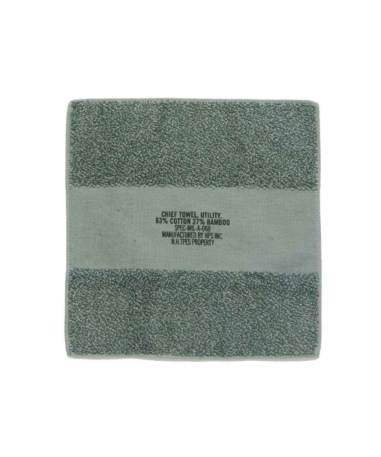 TEST PRODUCT EXCHANGE SERVISE × HIPPOPOTAMUS HAND TOWEL（KHAKI） / ハンドタオル (カーキ) TPES-AC05