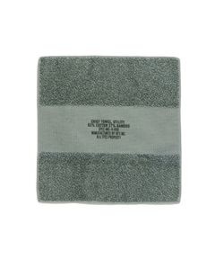 TEST PRODUCT EXCHANGE SERVISE × HIPPOPOTAMUS HAND TOWEL（KHAKI） / ハンドタオル (カーキ)