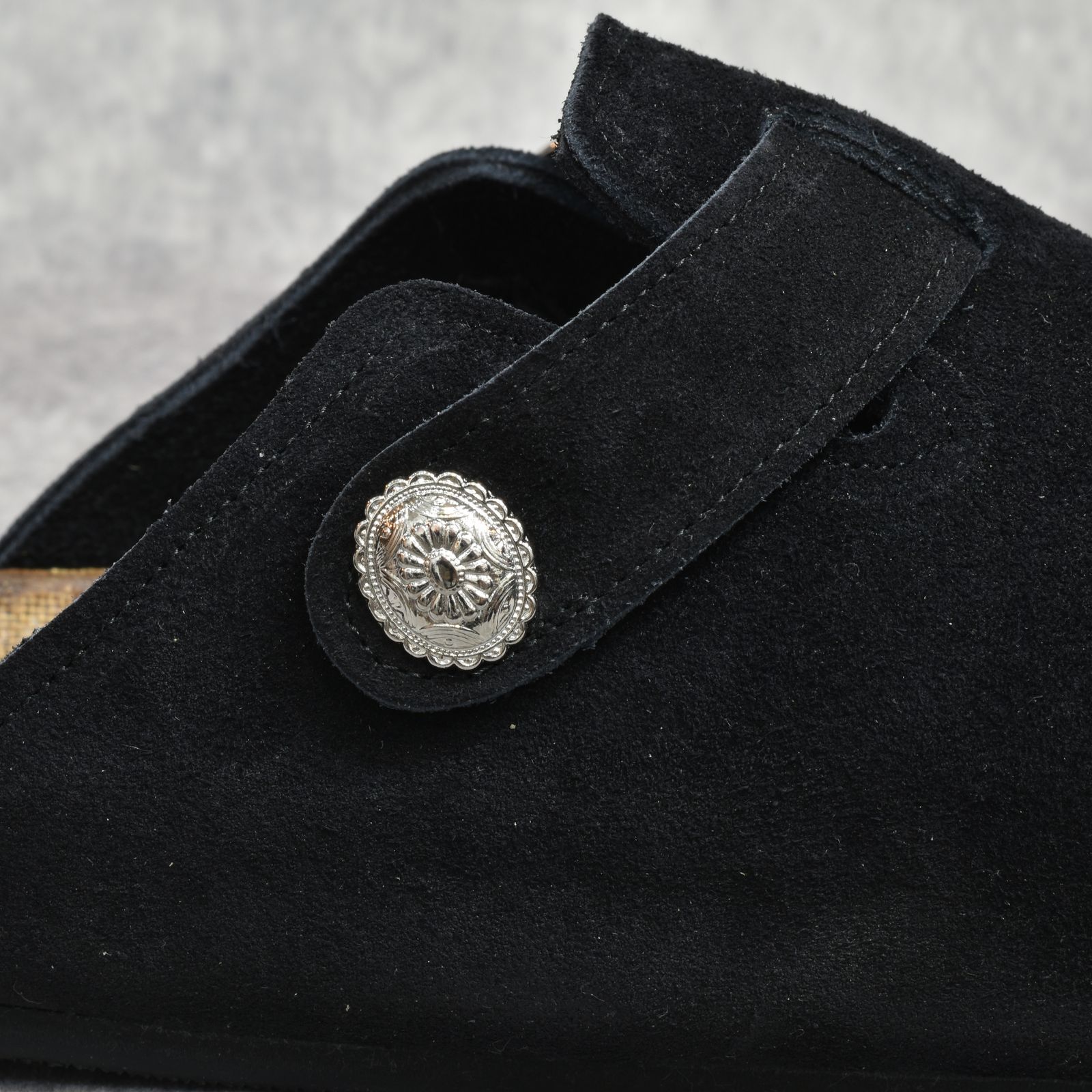 el conductorH - FLAME PATTERN SABO SANDALS (BK)｜フレームパターン