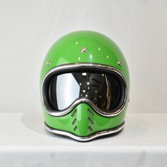 再販売通知リクエスト可 | BURST CHROME CROSS (GREEN) | バースト クロムクロス ヘルメット