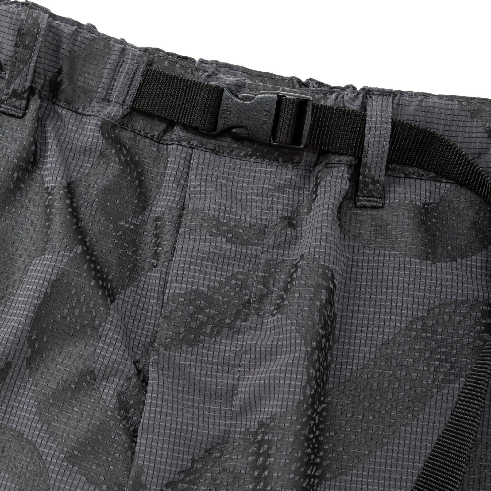 DOTAIR®︎ SNAKE PATTERN EASY SHORTS (CHARCOAL)｜スネーク総柄 イージーショーツ｜CL-26SS006ULT