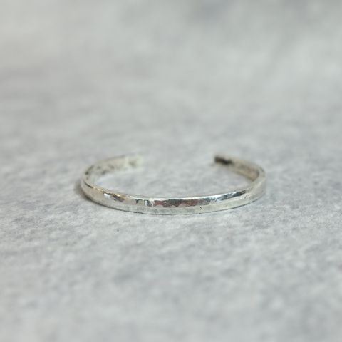 BRIGHT BANGLE NARROW｜ SILVERS 純銀