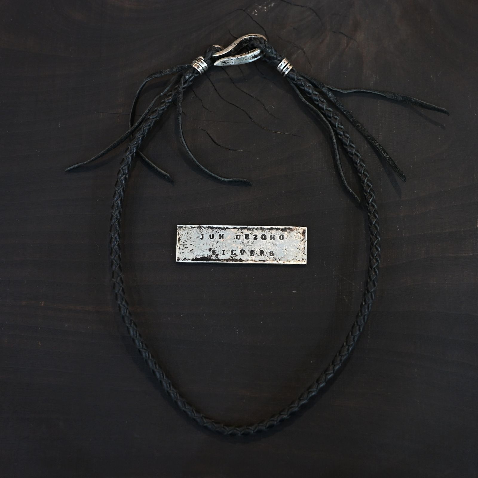 GUIDI HORSE LEATHER CORD NARROW ｜ SILVERS 純銀