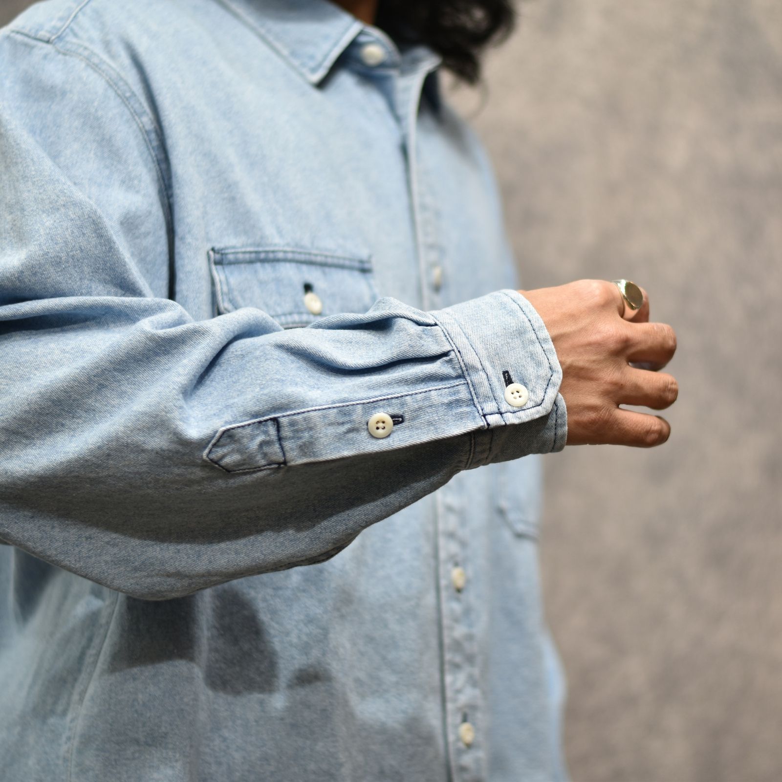 R9 DENIM SHIRT （INDIGO）｜デニムシャツ｜RW26S0203