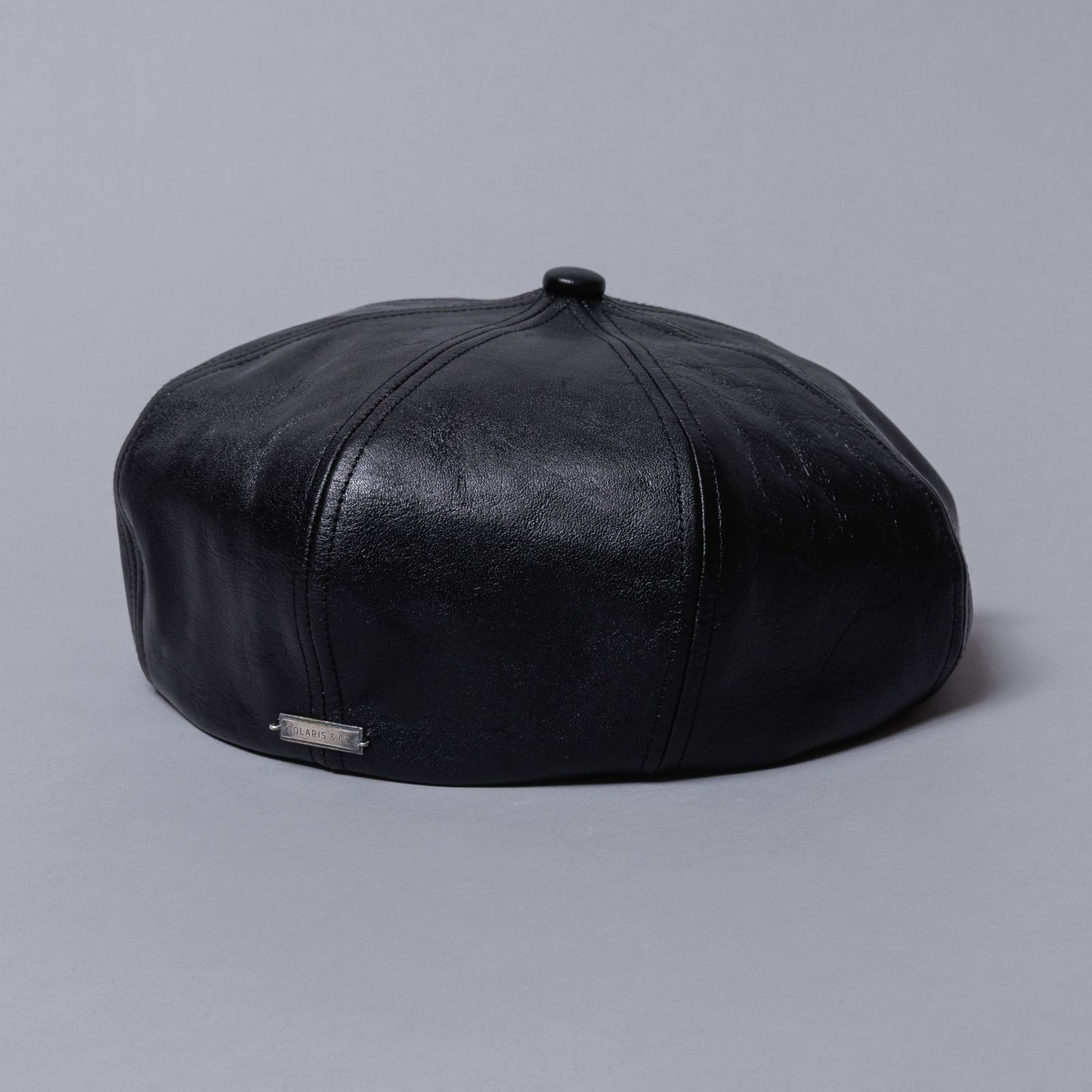 Horsehide Casquette "OLDBOY" (BLACK)｜ホースハイド キャスケット｜V01005