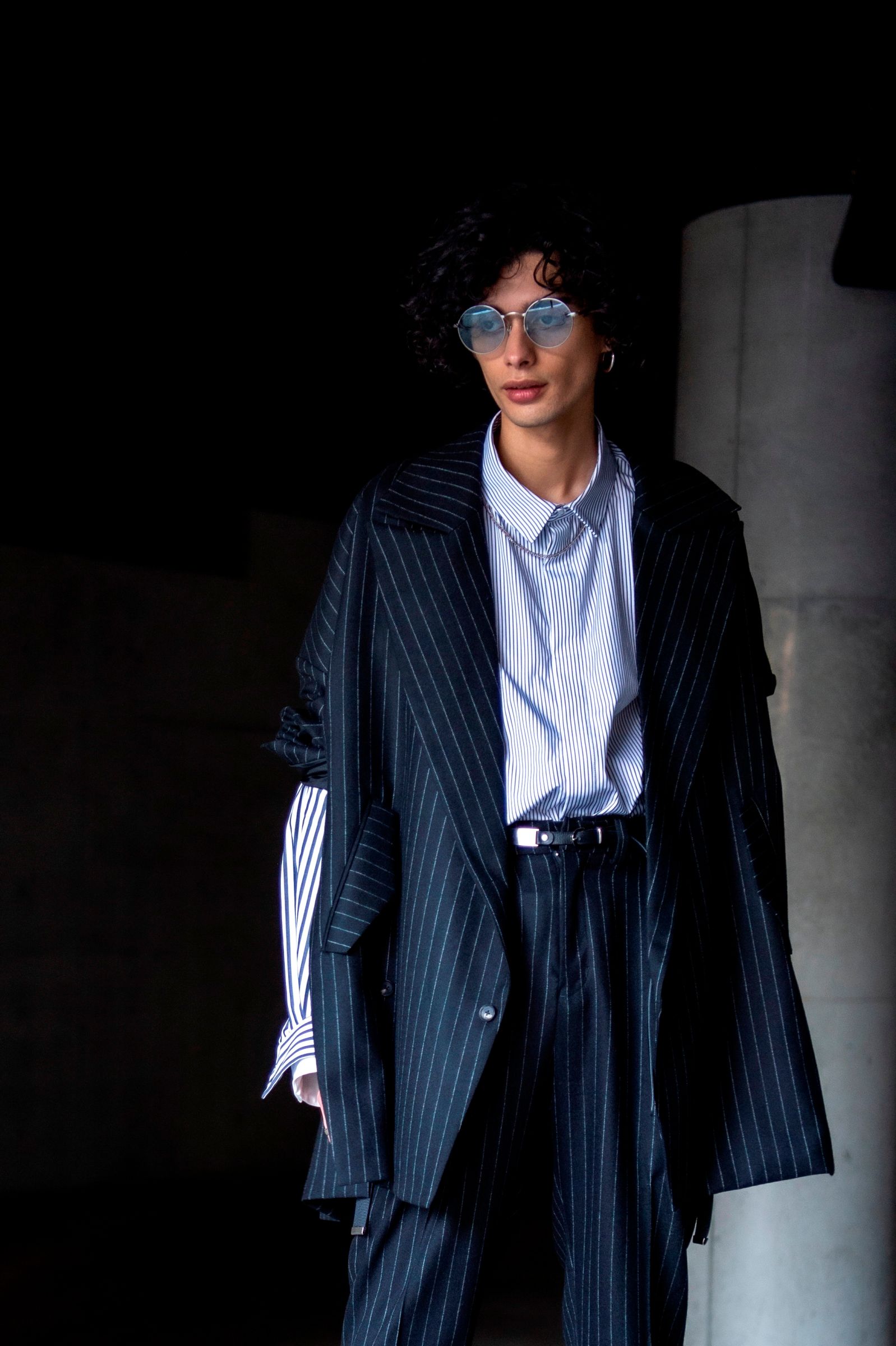 カフスレイヤーシャツ / LB21FW-SH02-AL (STRIPE)