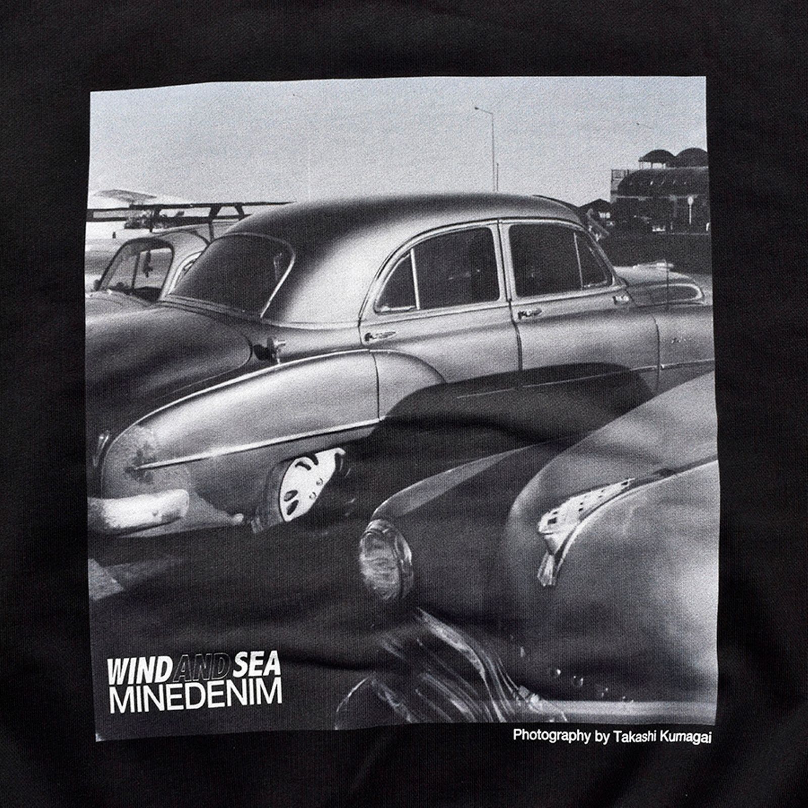 WIND AND SEA×MINEDENIM Photo Hoodie （BLK / ブラック）