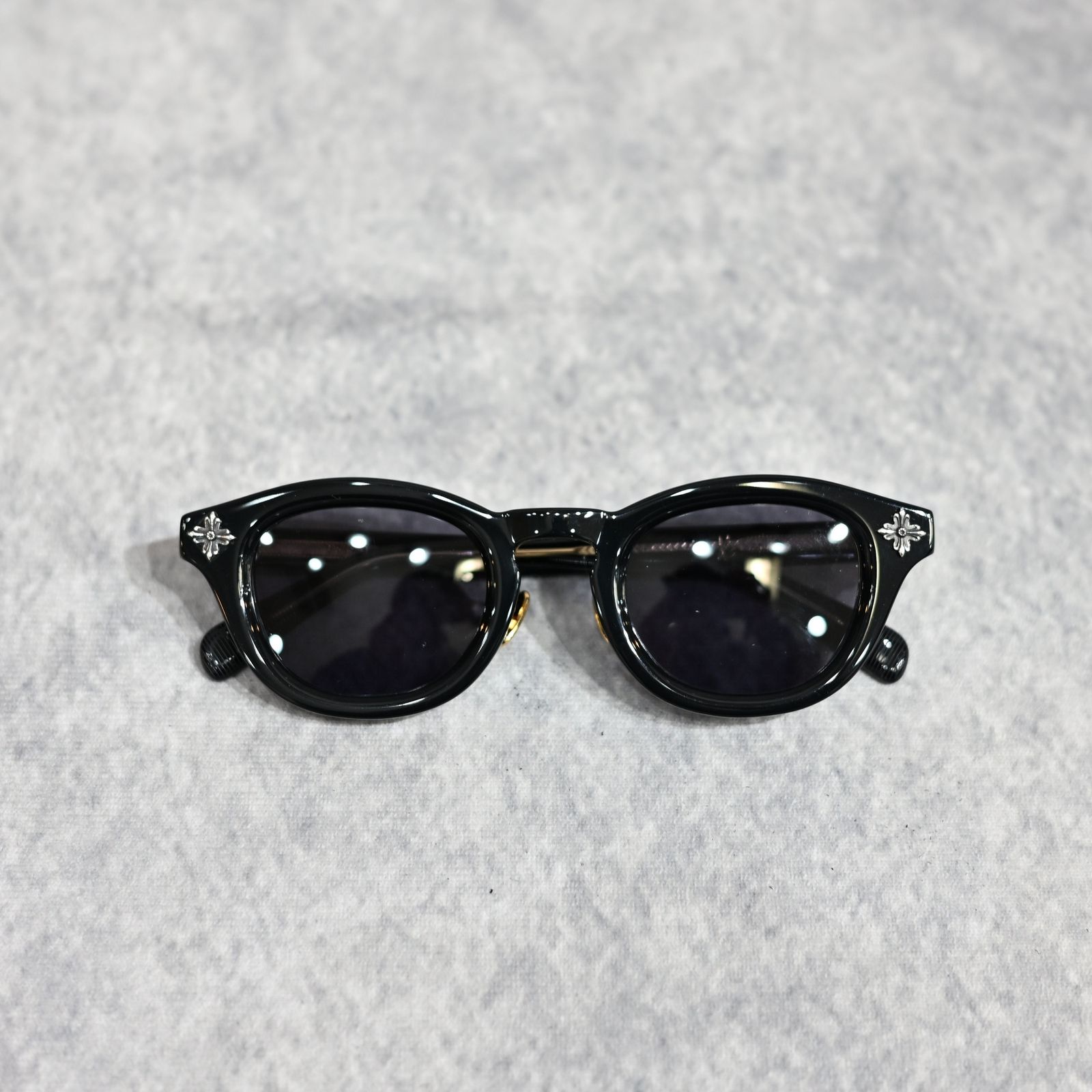 THE LINE × CASABLANCA サングラス タイプ 2 （BLACK×SMOKE / ブラック×スモーキー） CAS-02