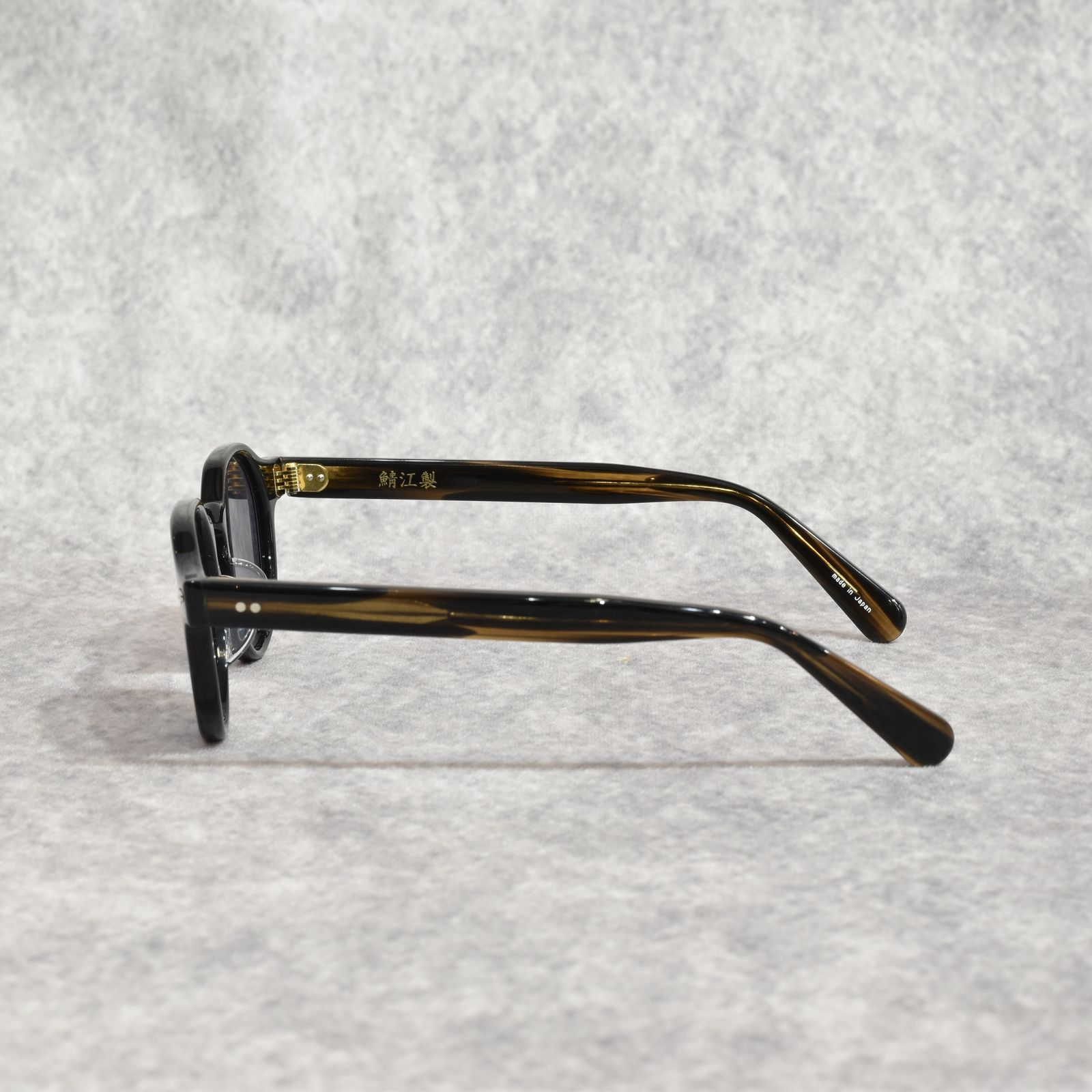 BOSTON TYPE GLASSES (BLACK DEMI / SMOKE)｜ボストン サングラス｜CL-26SS003G