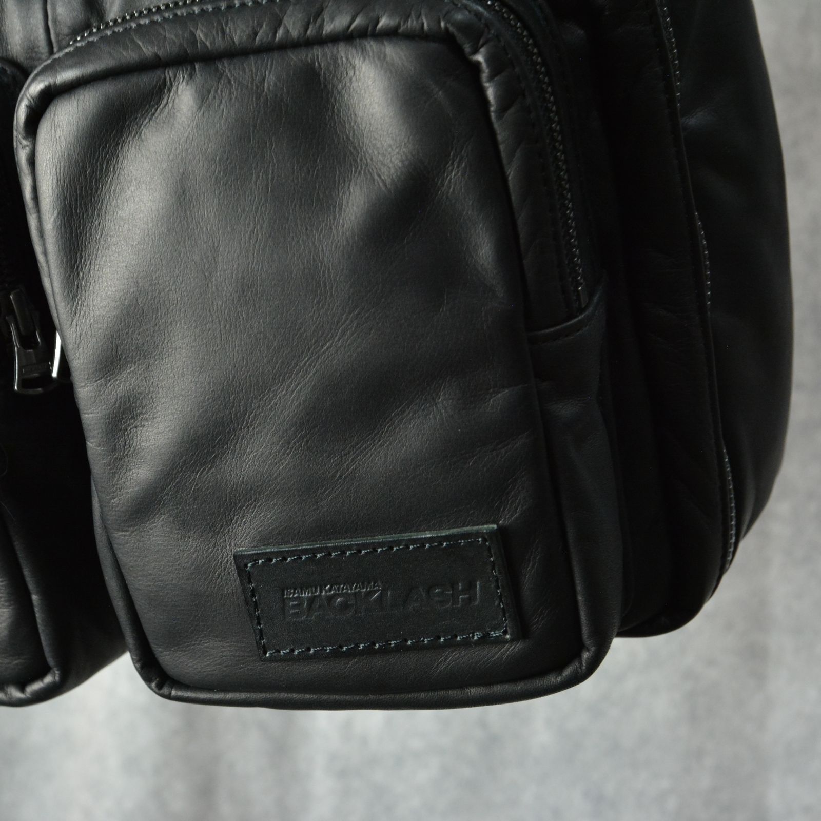 Furniture Leather トラベルバッグ  （BLACK / ブラック）