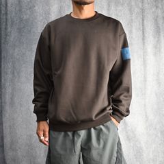 CREWNECK SWEARTSHIRT （BROWN） / スクルーネック スウェット （ブラウン）