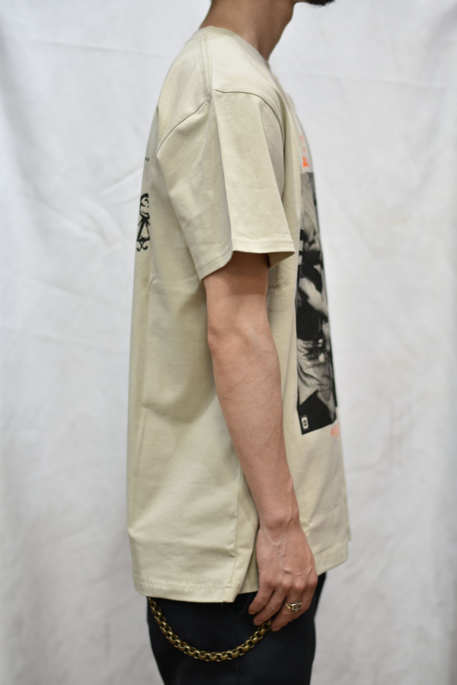 ×BPA THREAD CALL T-SHIRT (BEIGE)