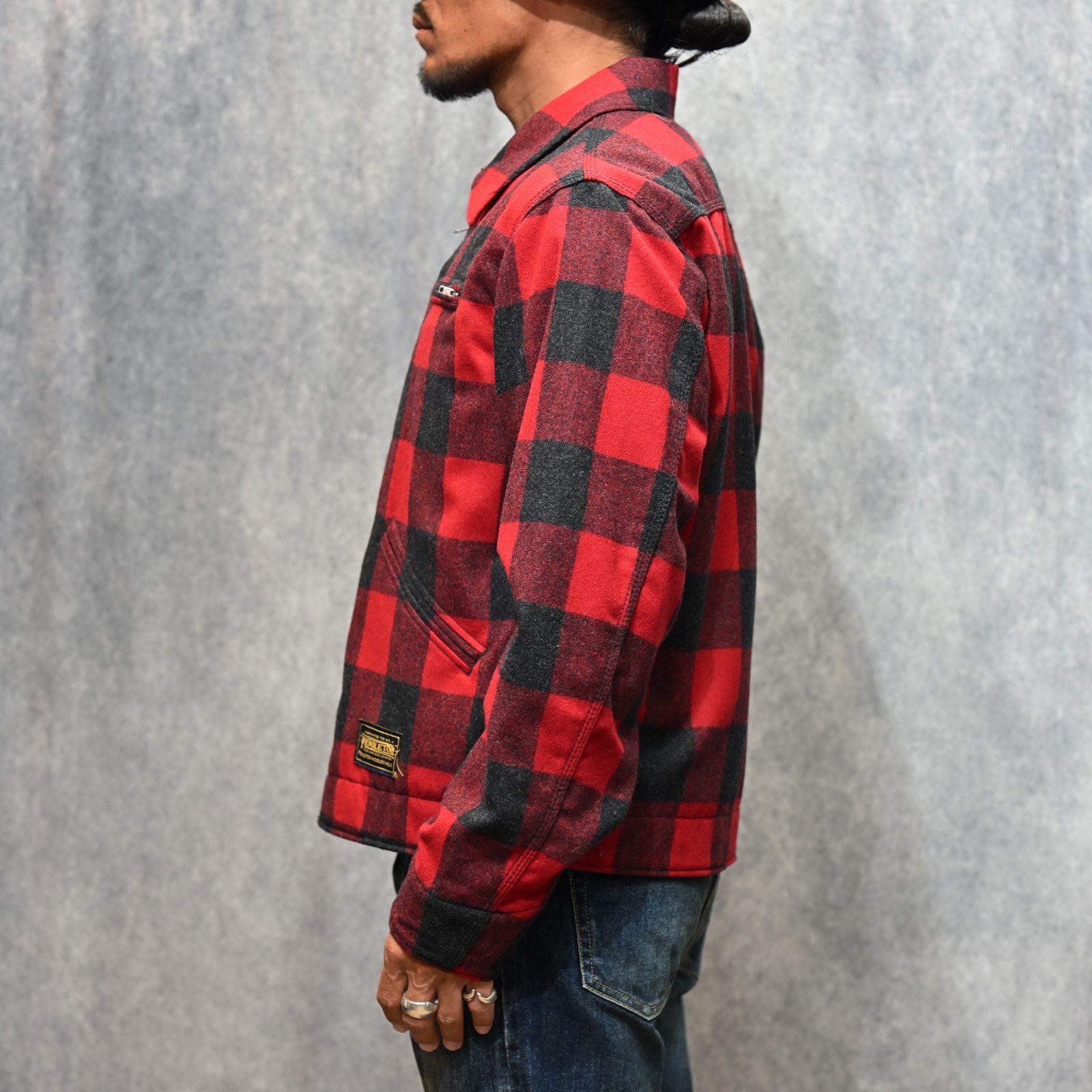 PENDLETON W.Plaid Zipup Work JKT （RPT）｜ペンドルトン ジップアップ ワークジャケット｜MND-PDL801