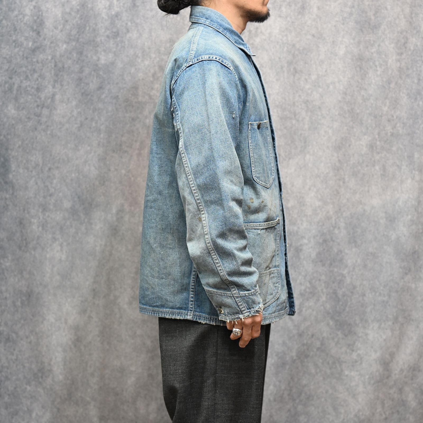 #024 LE CHORE JACKET （L.INDIGO） / カバーオール （ライトインディゴ） 2026SSJK-YY-0012