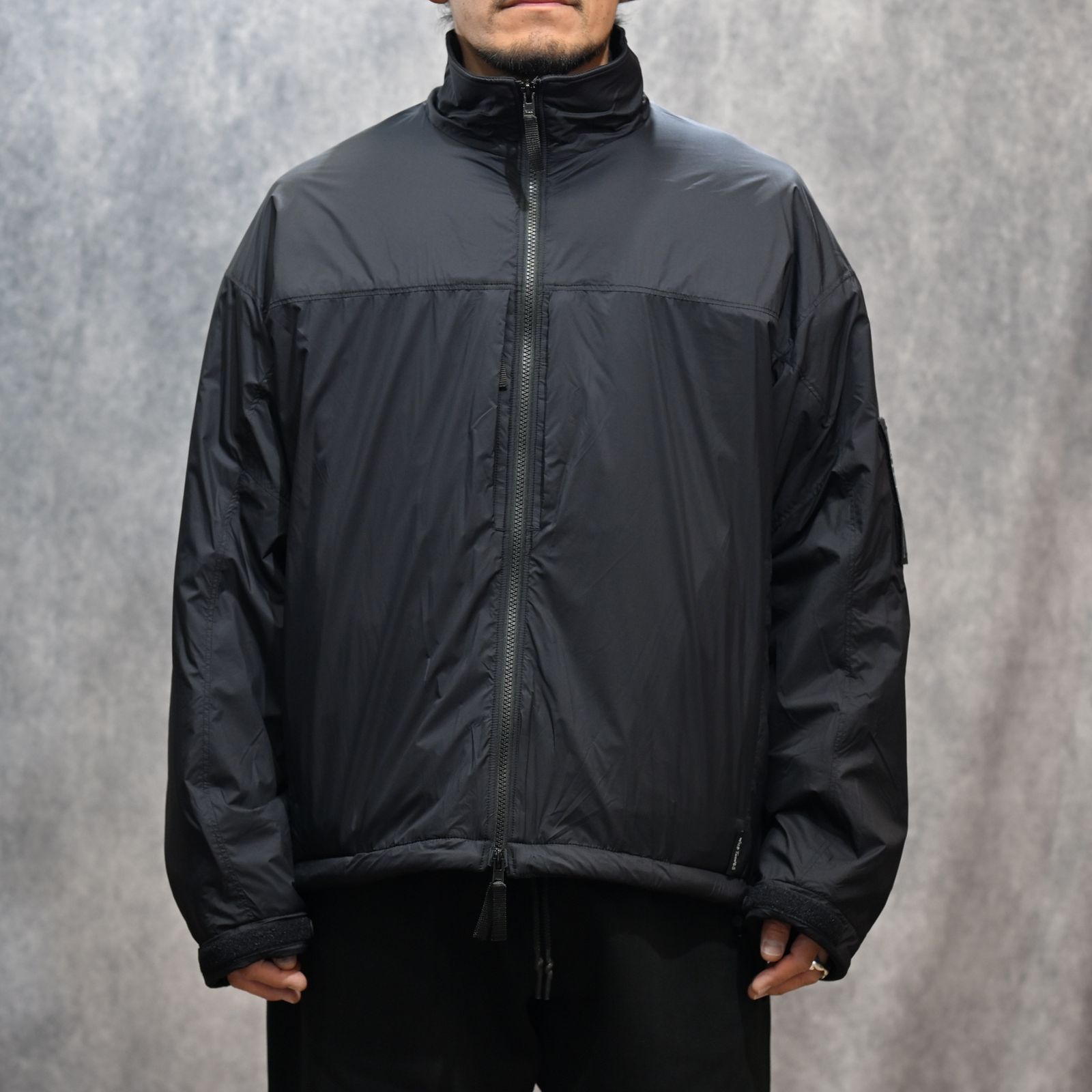 REVERSIBLE OVERSHIRT （BLACK）｜リバーシブル オーバーシャツ｜9252-BL01-003