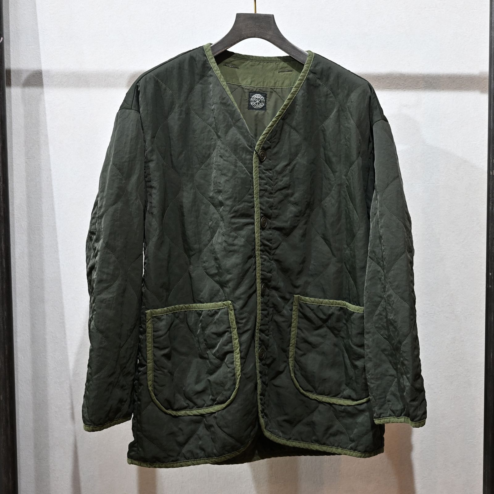 SUPER NYLON MILITARY LINER (OLIVE)|スーパーナイロン ミリタリー ライナー ジャケット (オリーブ) PC-015-2014-52
