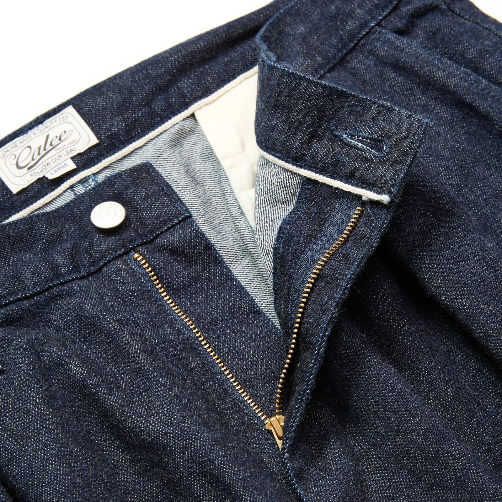 VINTAGE REPRODUCT DENIM TUCK TROUSERS (INDIGO)｜デニムタックパンツ｜CL-25AW010