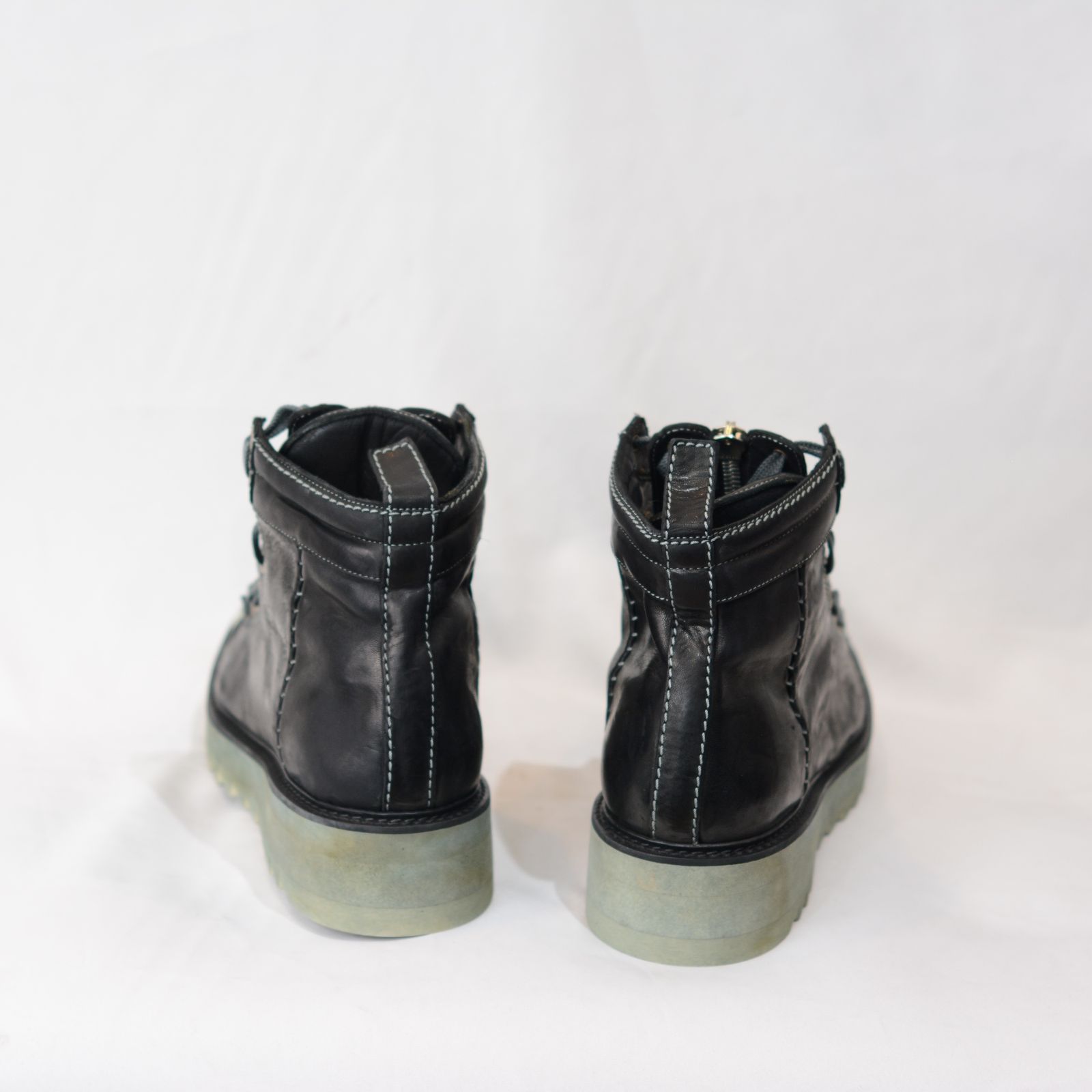 incarnation - HORSE LEATHER SNEAKER ZIP FRONT FZ-2 | chord