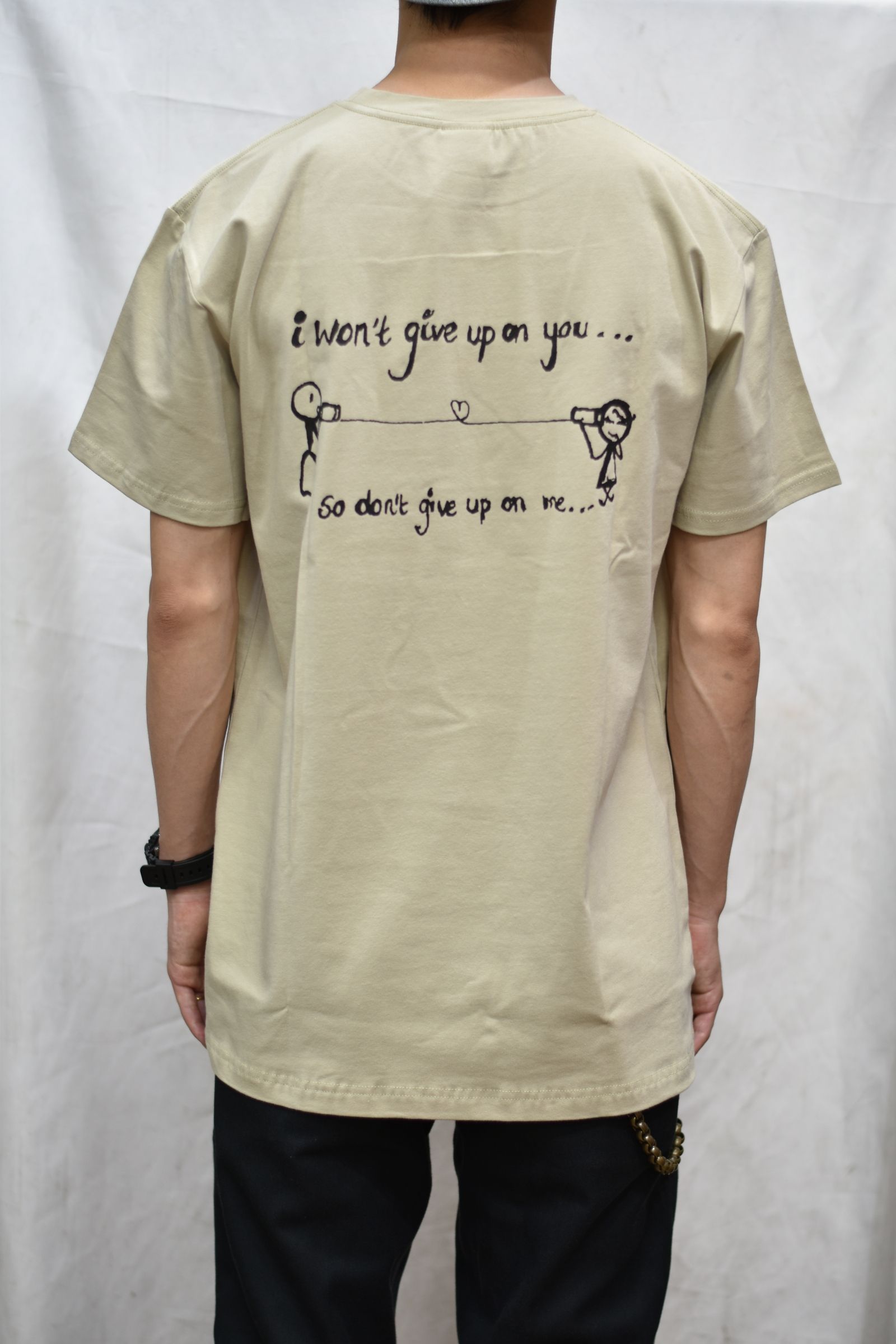 ×BPA THREAD CALL T-SHIRT (BEIGE)