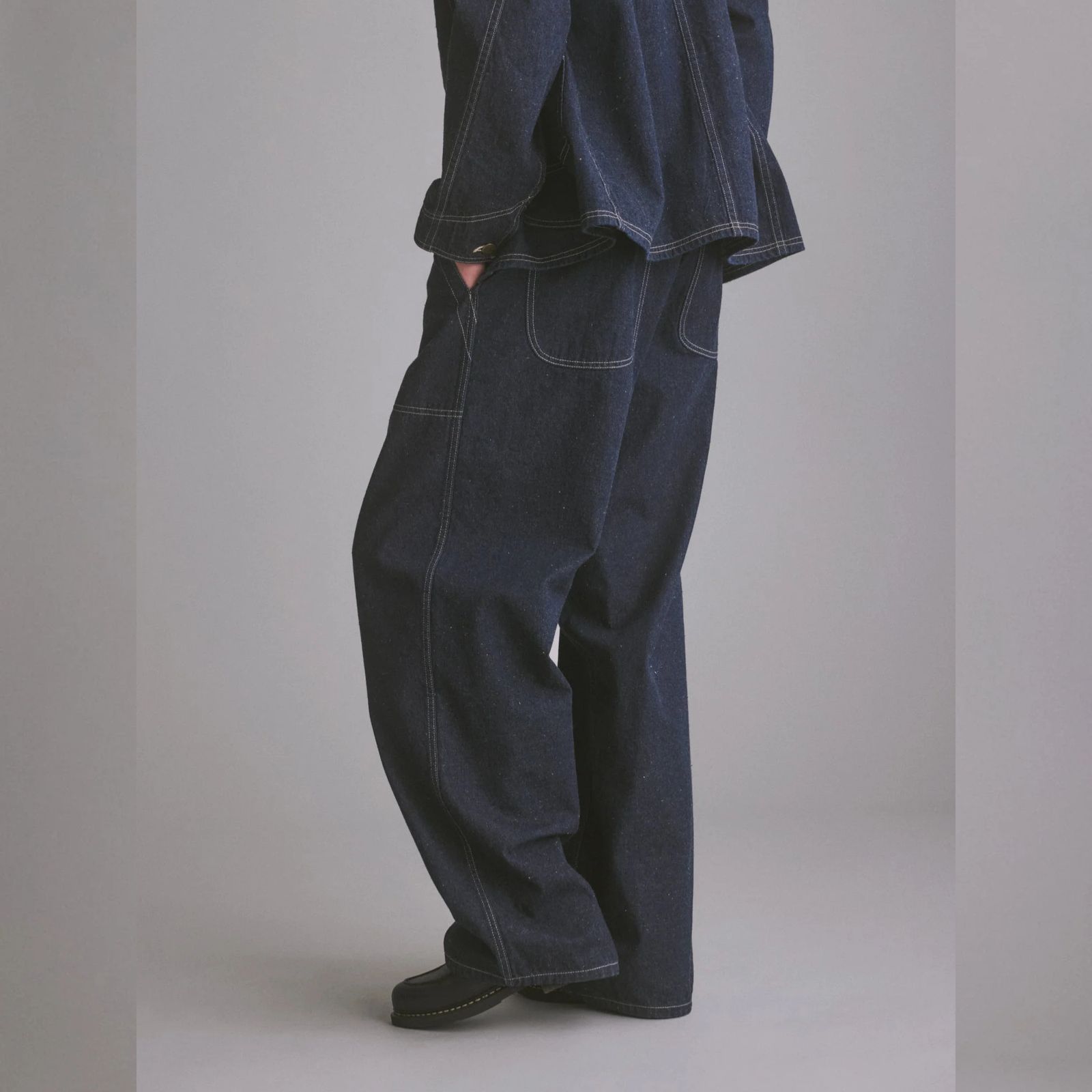 USN DENIM TROUSERS （ONE-WASHED） / USネイビー デニムトラウザー （インディゴ） 2026SS-PT4-YT