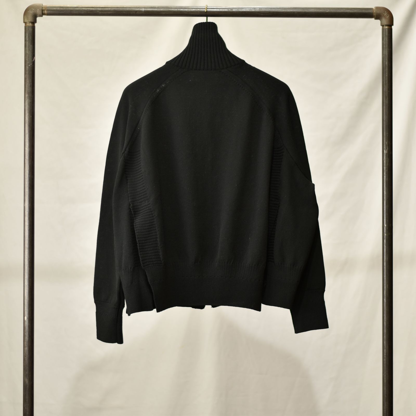 ハイネックニットブルゾン / LB23SS-KNBL01 (BLACK)