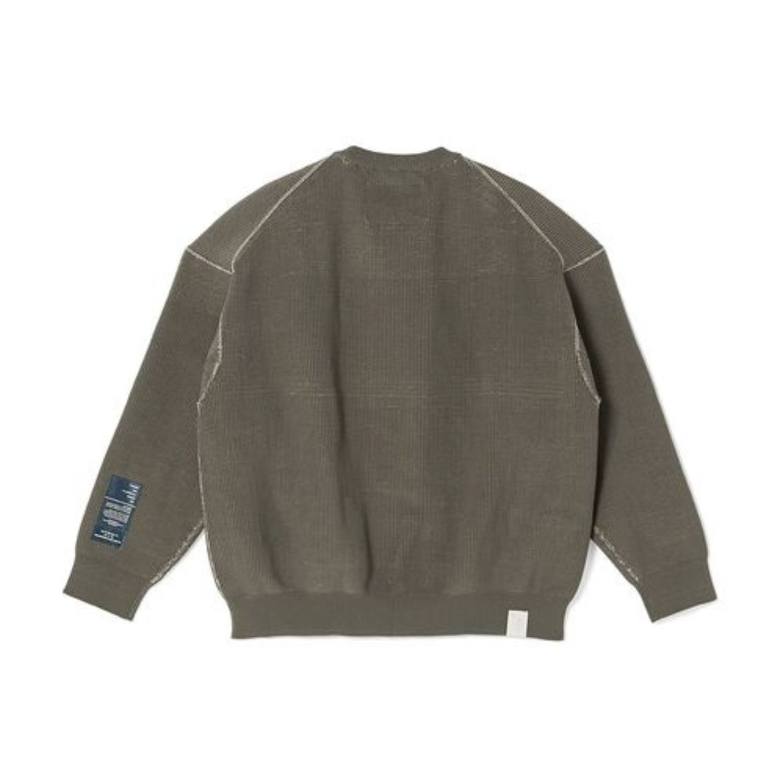 EXCHANGE SERVICE TOPS KNIT （MIX GRAY）｜リバーシブル ニット｜9252-KT02-016