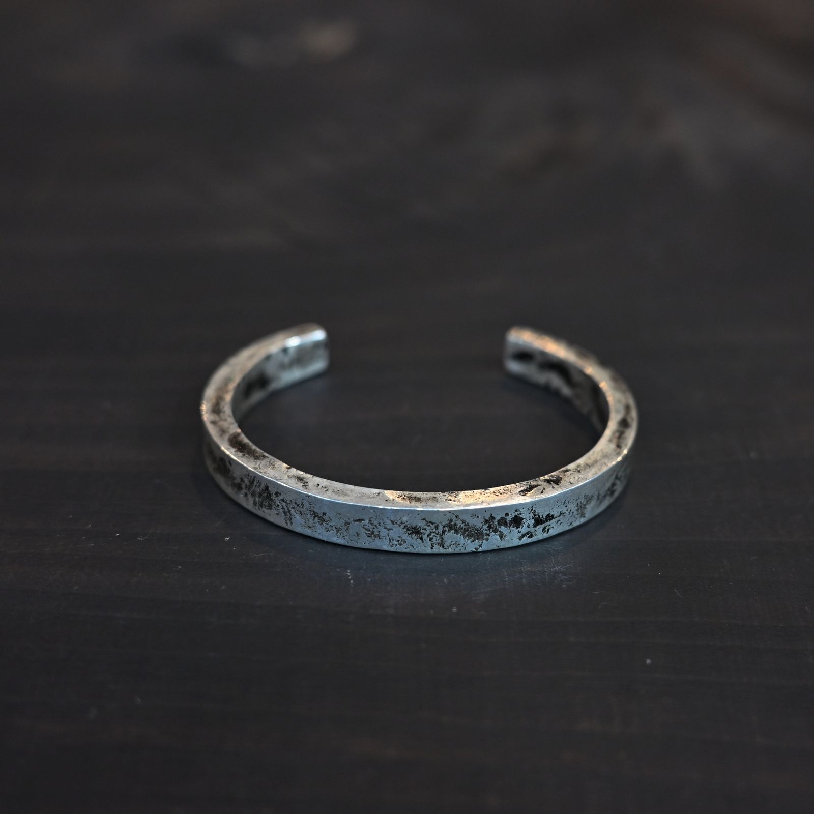 STRAIGHT BANGLE MID｜ SILVERS 純銀