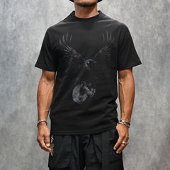 × MASSES “ROUND NECK” SHORT SLEEVE T A Ys （BLACK） / ML-T73-990-2