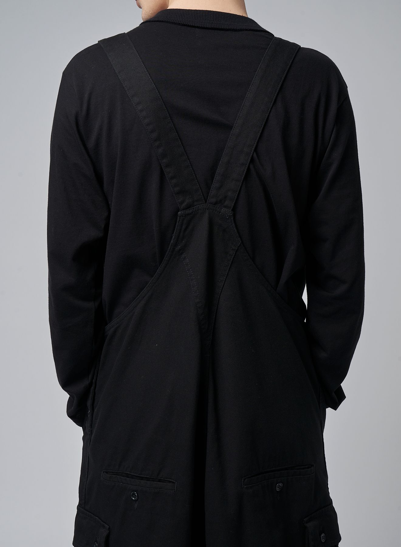 yohji yamamoto - M-WORK OVERALL (BLACK) オーバーオール | chord