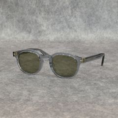 B/W TYPE GLASSES (CLEAR / GREEN)｜ボストン/ウェリントン サングラス｜CL-25AW002G