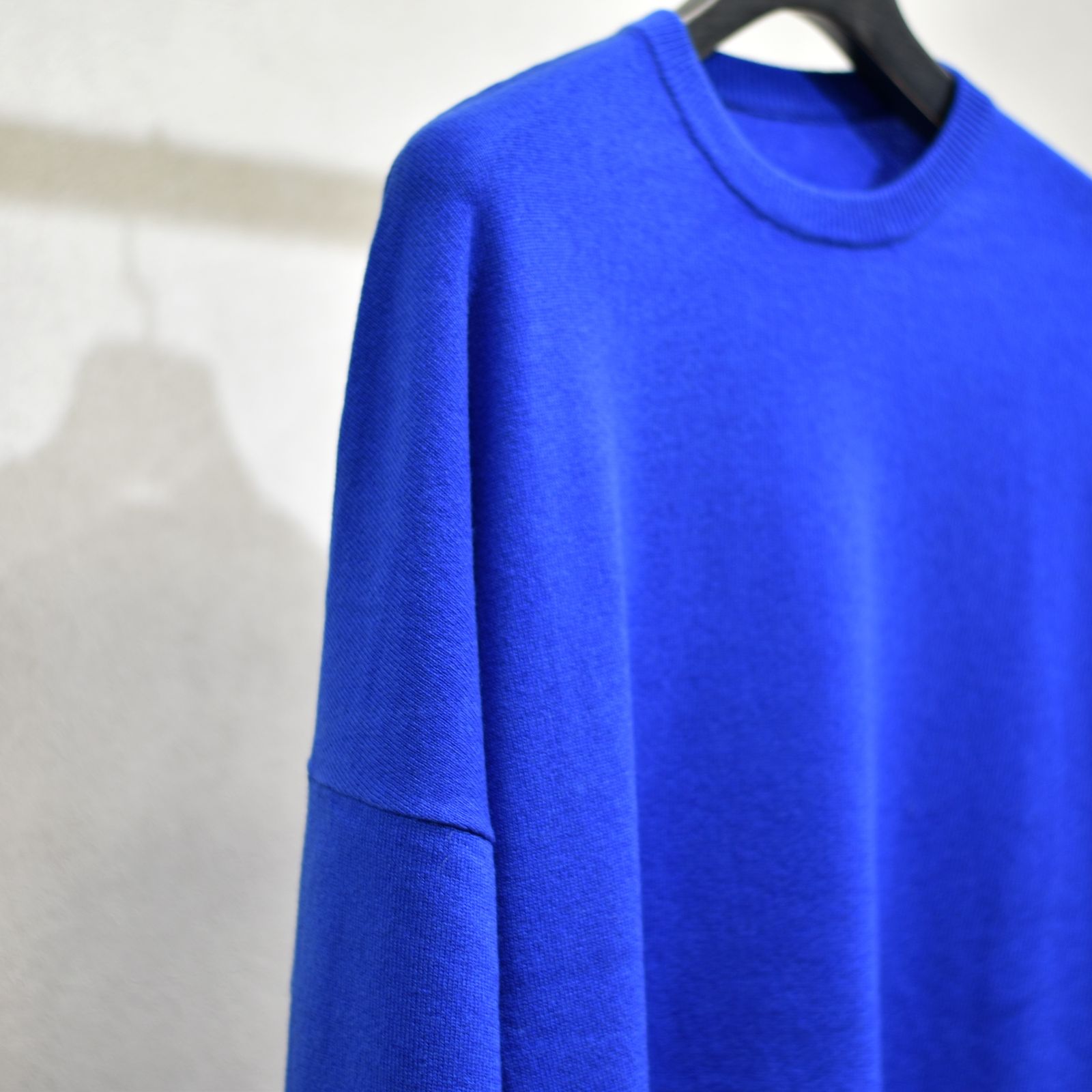 ウールカシミアニット クルーネック （LAPIS）