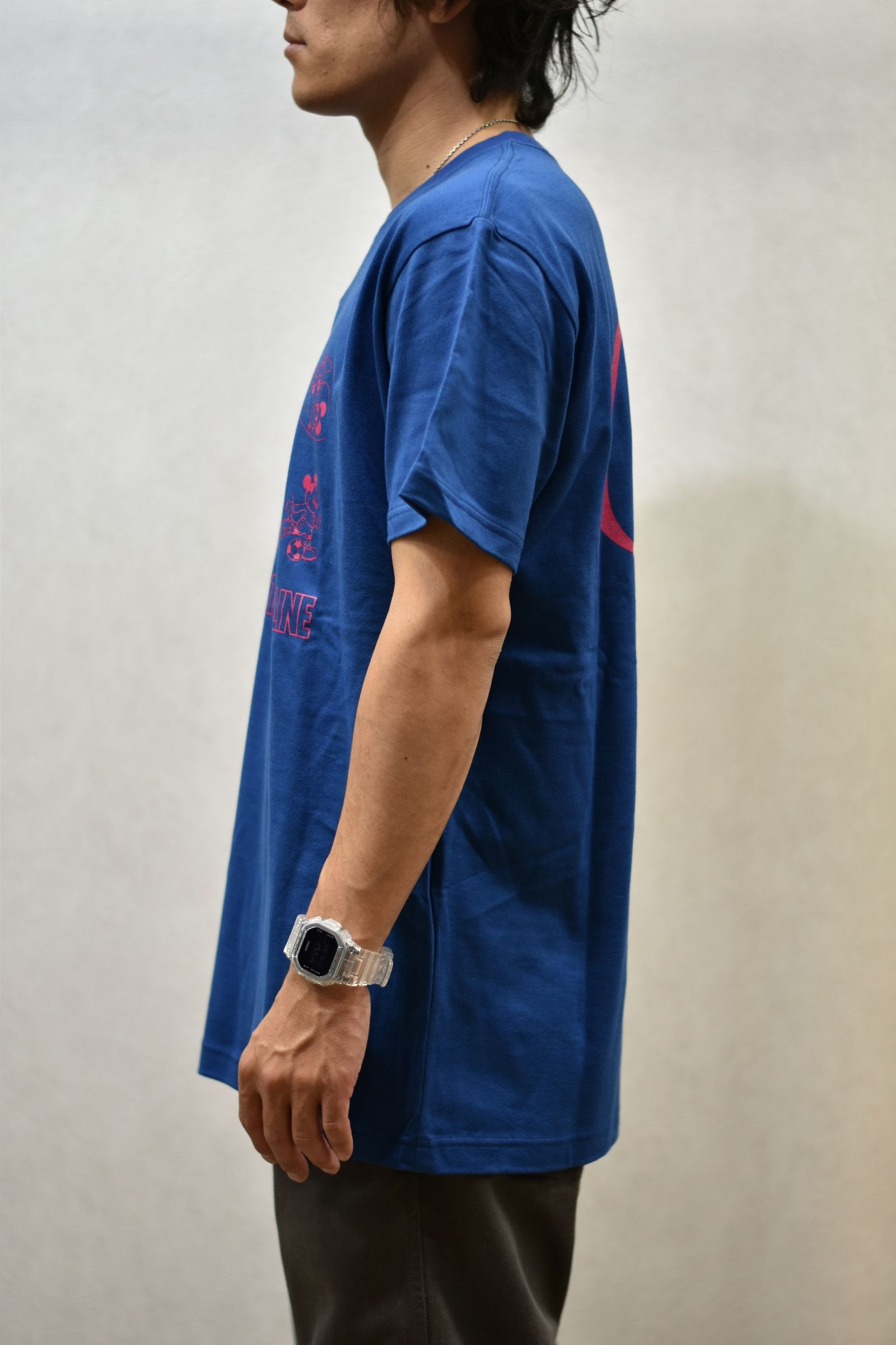 ×DISNEY MULTI PLAYER T-SHIRT (BLUE)