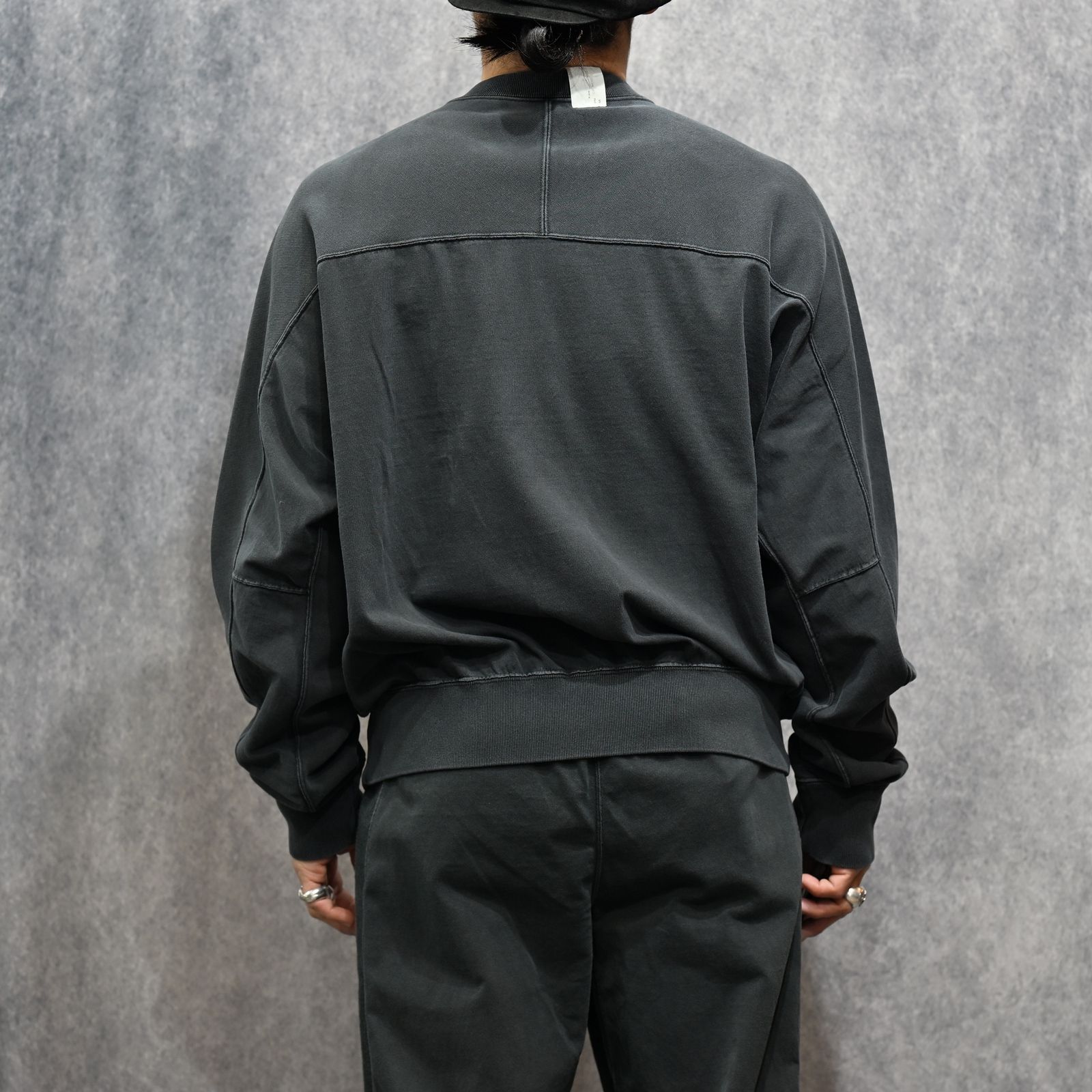 N.HOOLYWOOD × Champion｜REVERSIBLE CARDIGAN （CHARCOAL / チャコール）｜リバーシブルカーディガン｜C8-D020