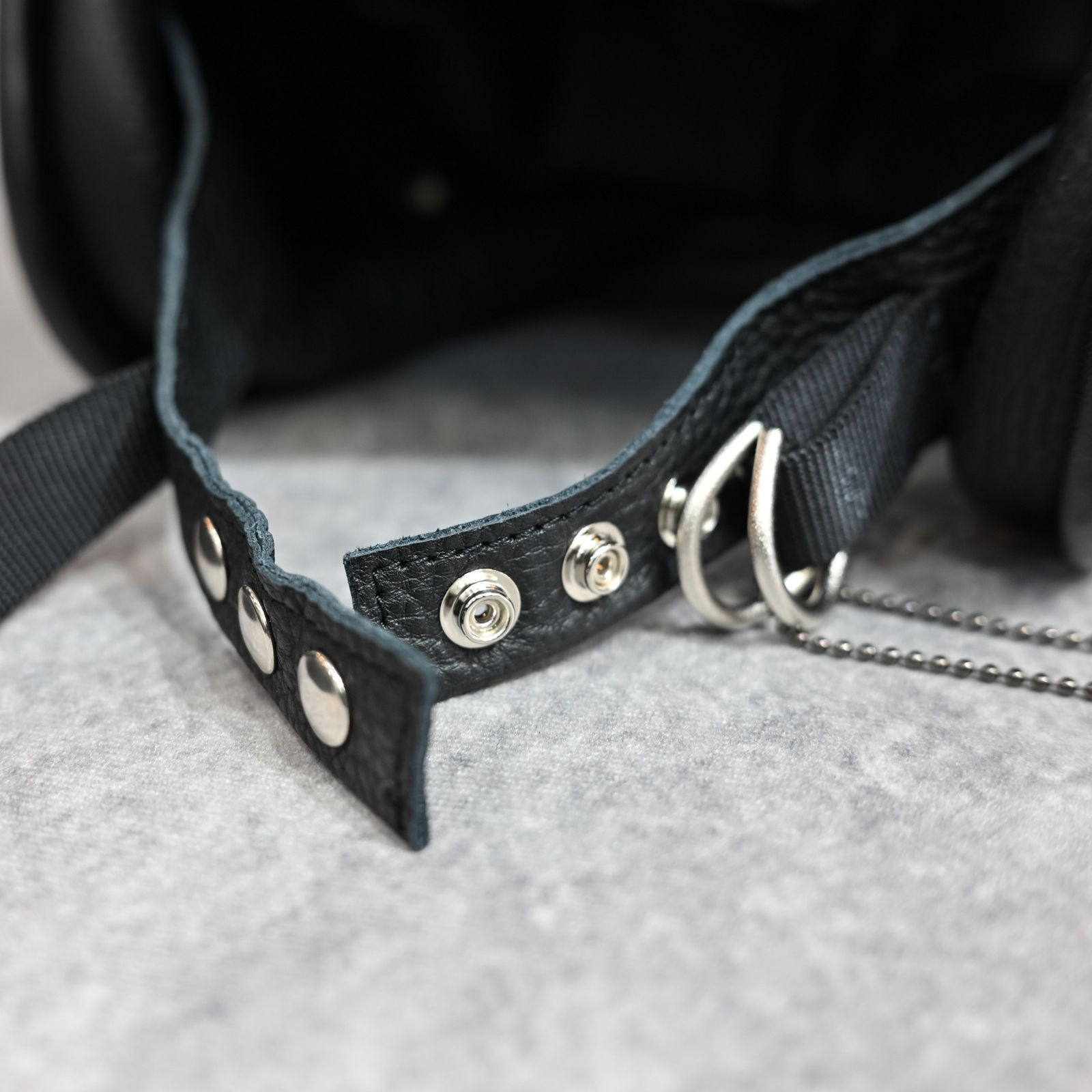 × TT＆Co. ジェットヘルメット （BLACK×BROWN）｜500-TX-BA-TYPE-1