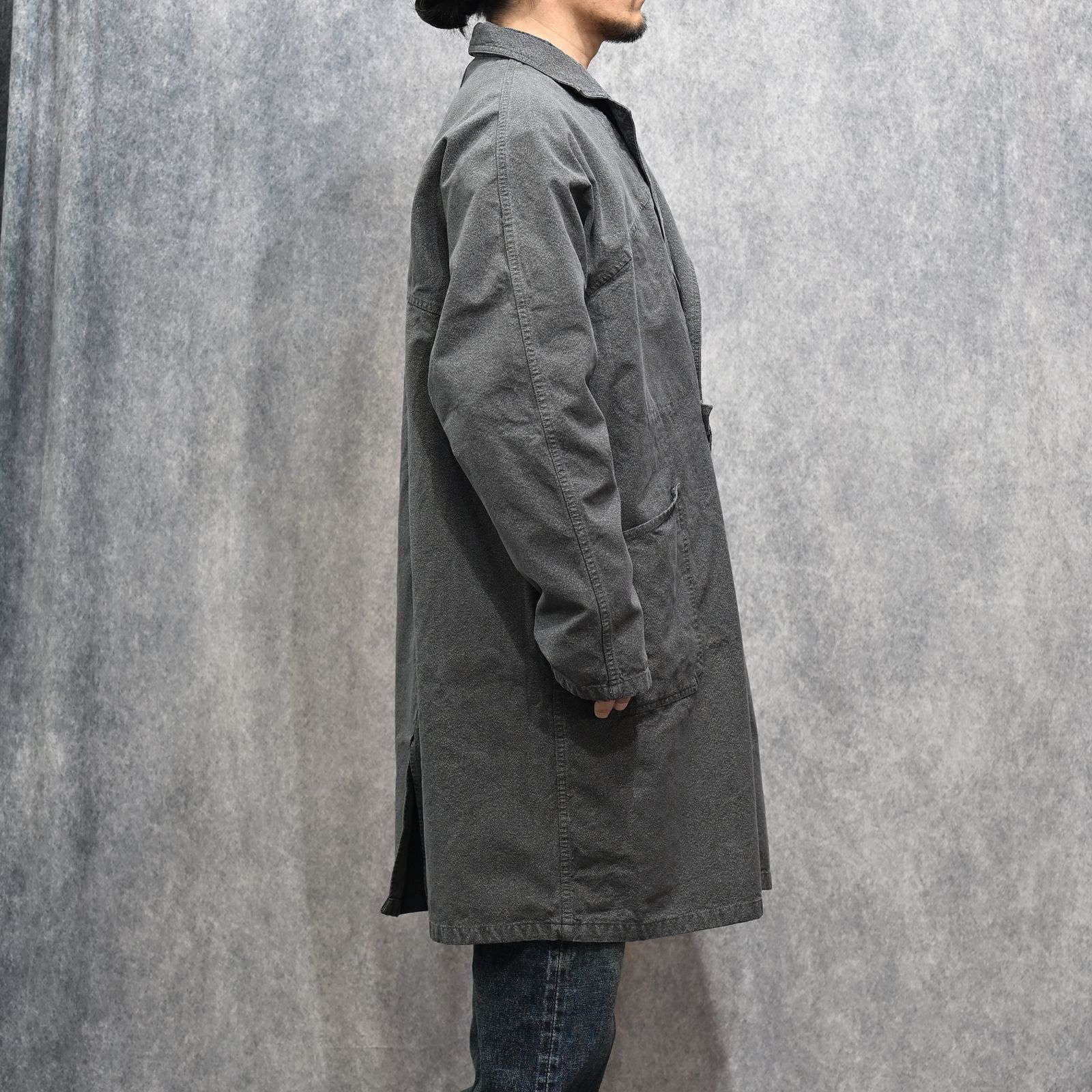 WORK COAT （BLACK） / アトリエコート （ブラック） 2026SS-JK3-YW