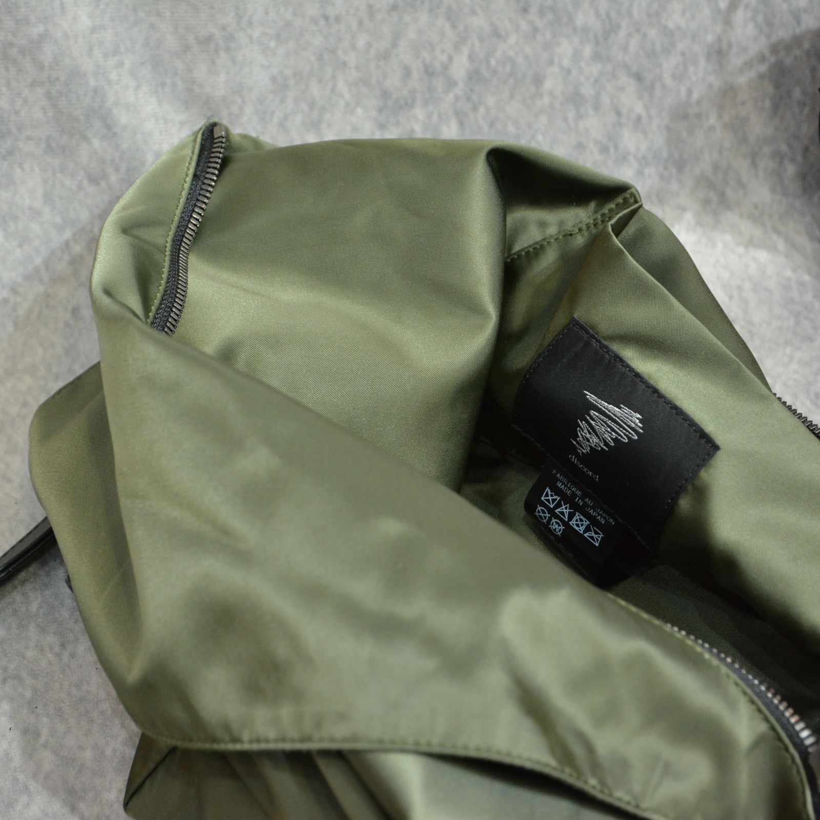 DRAPE SHOULDER (KHAKI) / ナイロン バッグ （カーキ） DK-I35-830-1-02