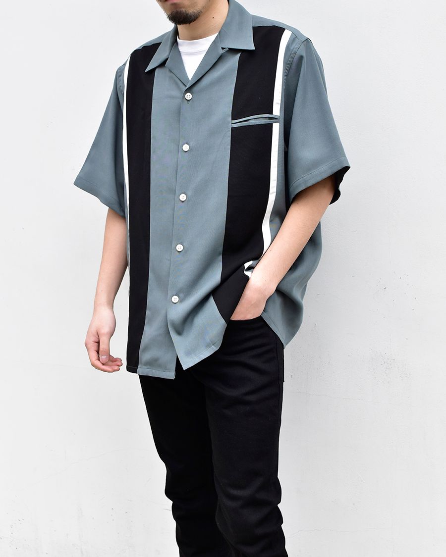 WACKOMARIA × MINEDENIM 50s Shirt (GRY) | ワコマリア × マイン